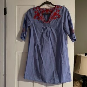 Madewell embroidered dress